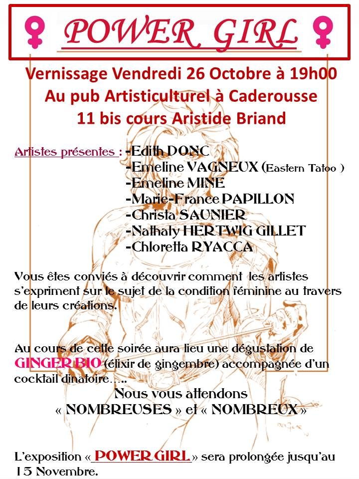 Expo Power Girls "la condition feminine"