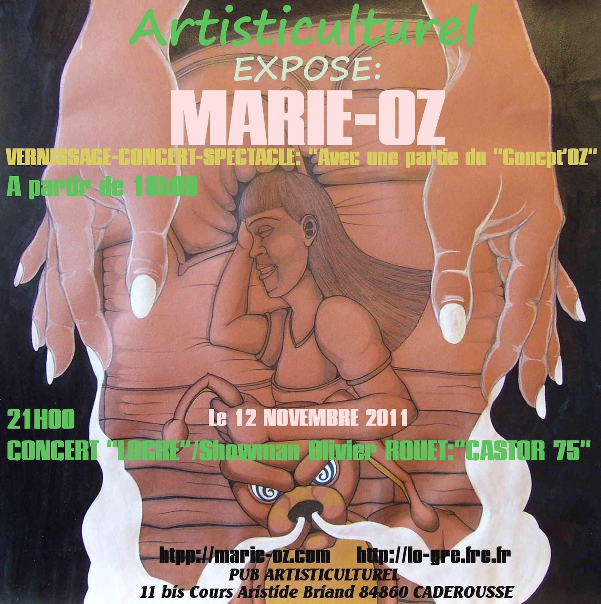 Concert LoGre Expo Marie Oz