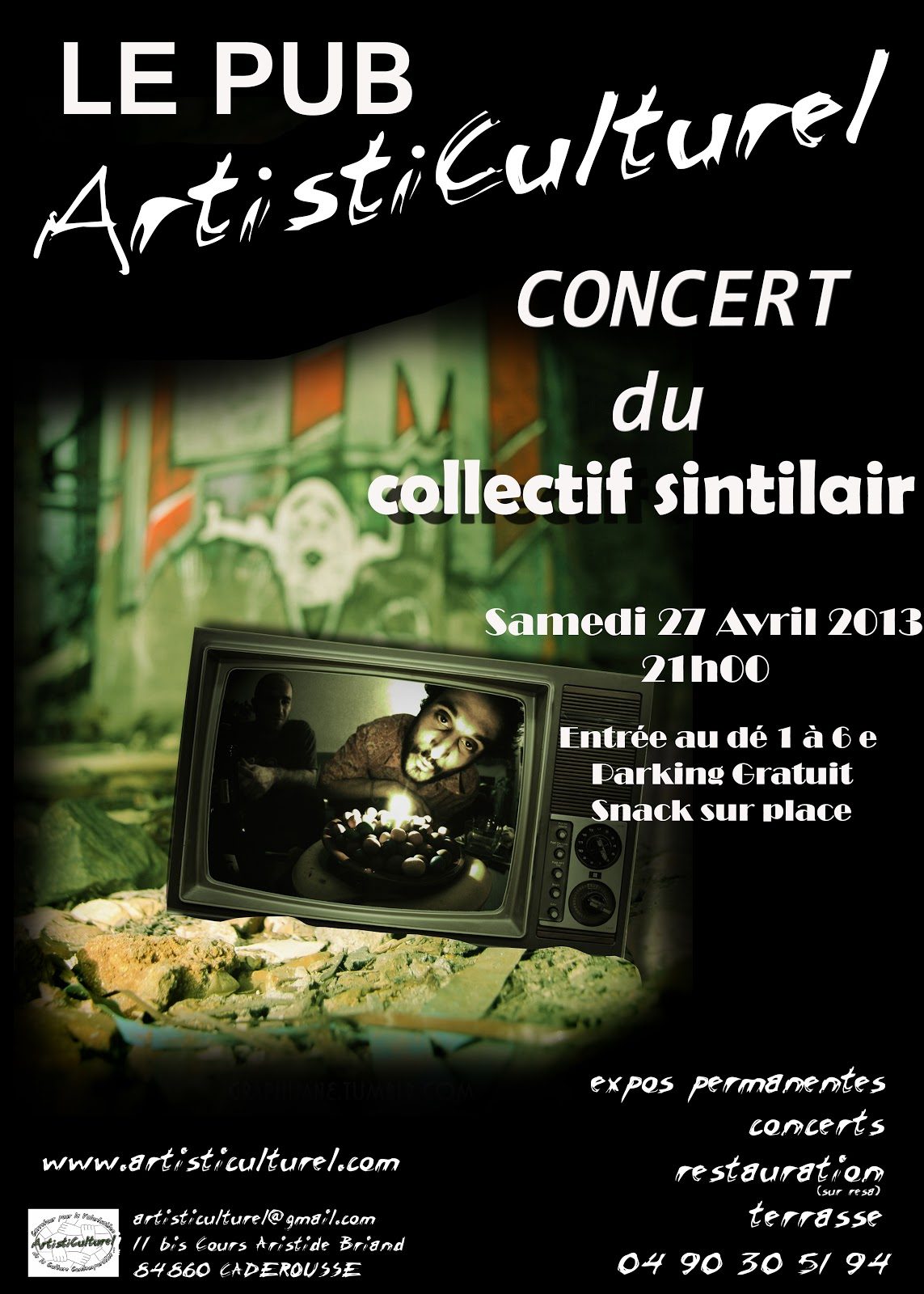 Concert Sintilair au Pub ArtistiCulturel