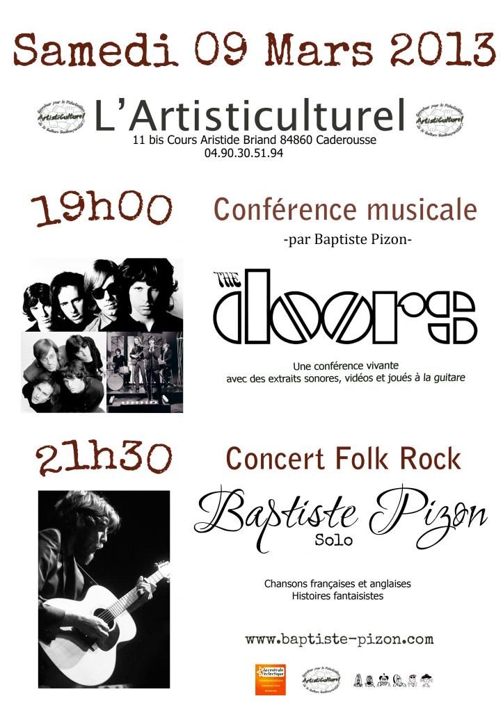 Conférences musicales par Baptiste Pizon