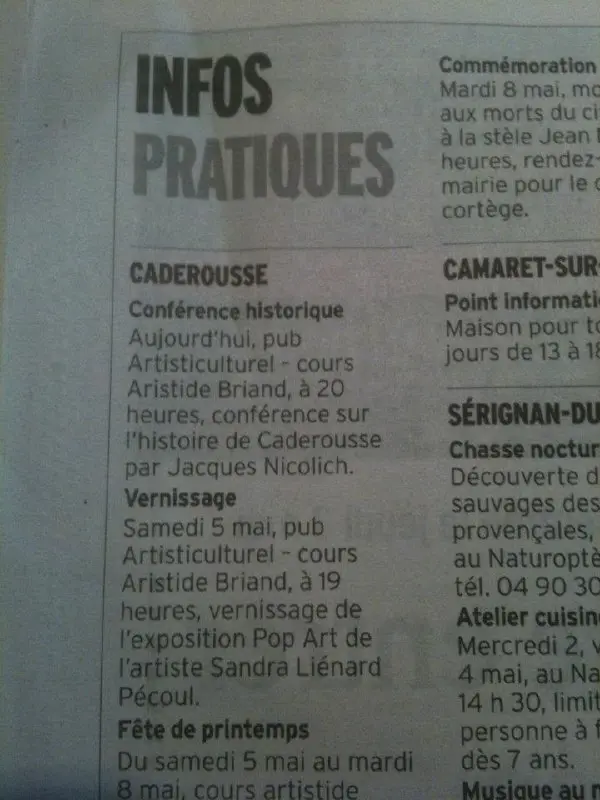 coupure : infos pratiques