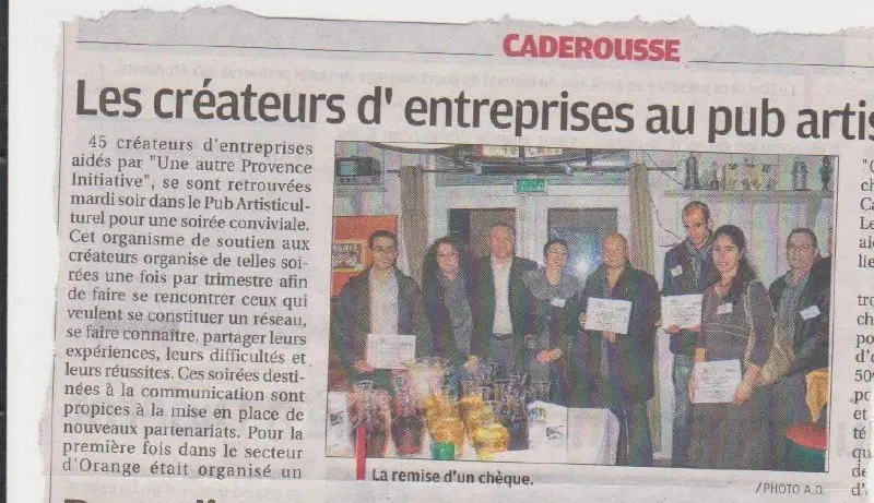 coupure : les créateurs d'entreprises au pub